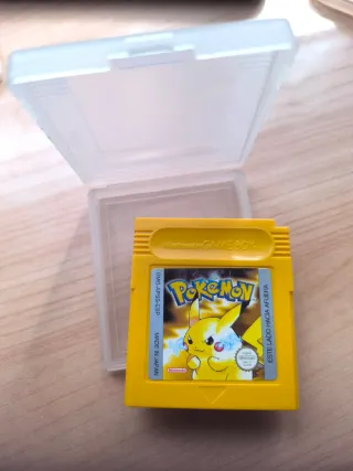 Cartucho Pokémon Amarillo Game Boy Nintendo