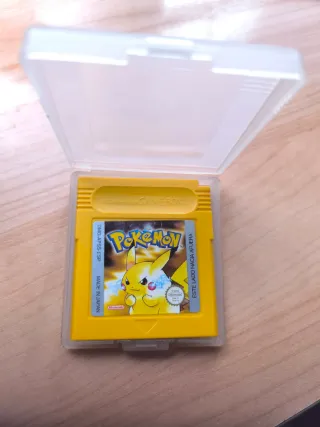 Cartucho Pokémon Amarillo Game Boy Nintendo