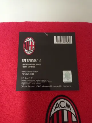 Set Asciugamani Spugna 1+1 Milan