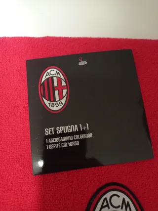 Set Asciugamani Spugna 1+1 Milan