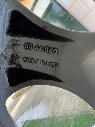 Llantas BBS Originales Golf GTI