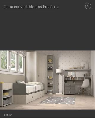 Cuna convertible ROS