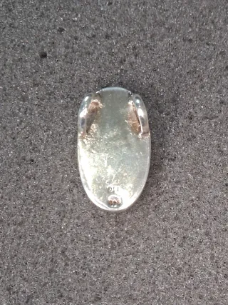 Colgante de plata y nácar