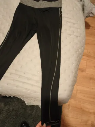 Leggings negros y grises