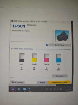 Stampante Epson XP 255 Wi-Fi Nero