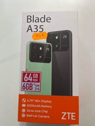 ZTE Blade A35 64GB 6GB RAM Verde/Negro