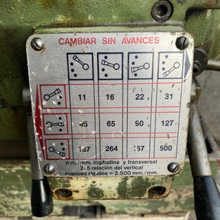 Fresadora Juan Fariñas Universal UM 7 kW