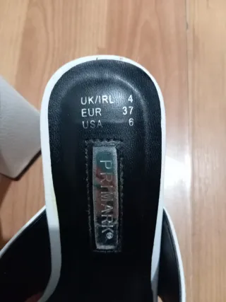 Sandalias Primark Talla 37 Blancas