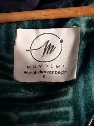 Cardigan chándal terciopelo unisex