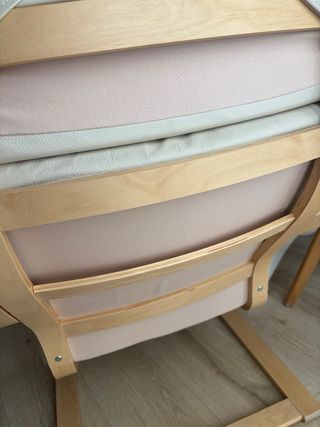 Mecedora Ikea Madera Beige