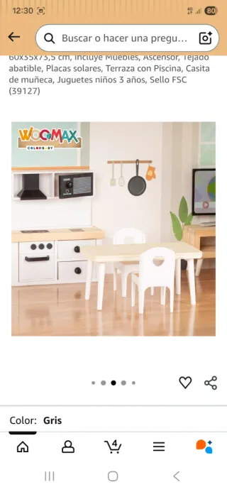 Casa de Muñecas WOOMAX