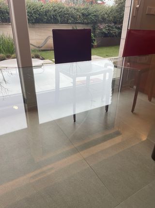 Mesa Comedor Cristal 160x90