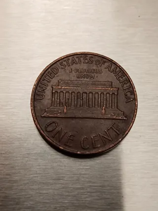 Moneda 1 Centavo USA 1968D