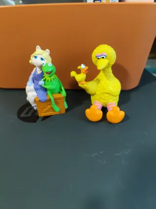 Figuras Muppets Applause y Barrio Sésamo