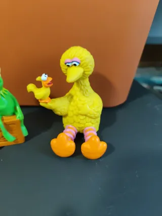 Figuras Muppets Applause y Barrio Sésamo