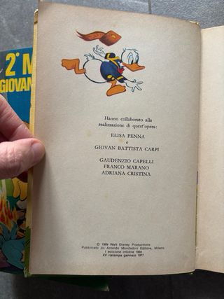 Primi tre volumi manuale delle giovani marmotte