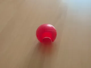 Nariz para disfraz de payaso de color rojo