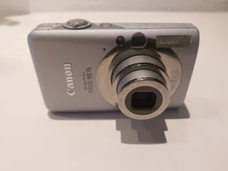Cámara Canon Digital IXUS 95 IS Plata