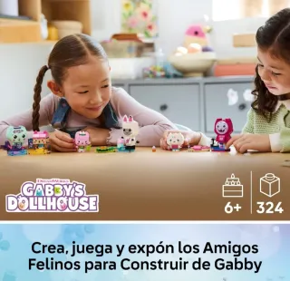 LEGO La Casa de Muñecas de Gabby Amigos Felinos
