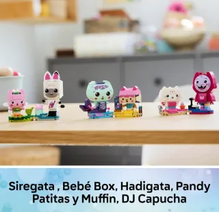 LEGO La Casa de Muñecas de Gabby Amigos Felinos