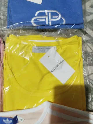 Conjunto 4 Camisetas Verano Adidas Talla Única