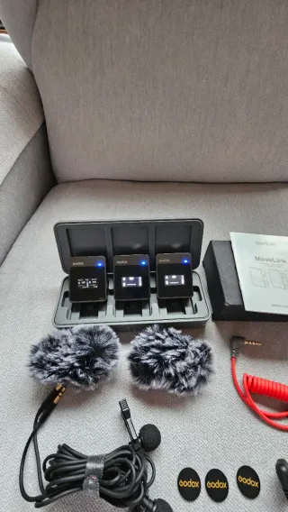 Micrófono Inalámbrico Godox MoveLink M2