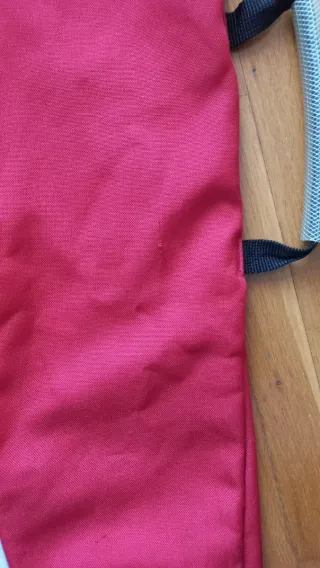 Funda Tabla Snowboard Roja y Gris