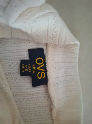 Lupetto OVS bambina 5 anni panna