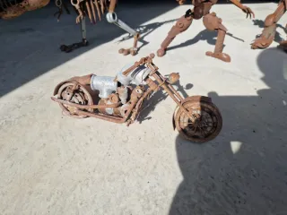 Esculturas de hierro forjado