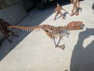 Esculturas de hierro forjado