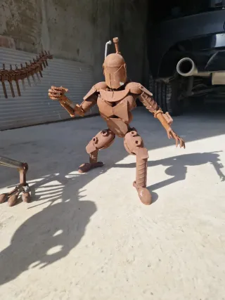 Esculturas de hierro forjado