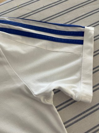 Polo Real Zaragoza Adidas Talla S Blanco