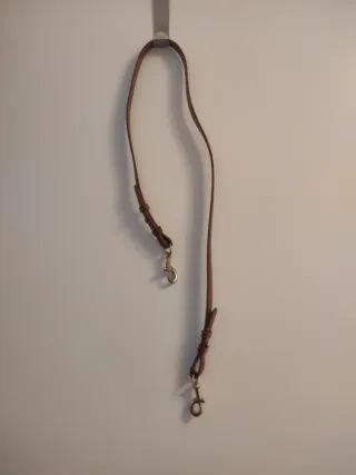 Bolso de cuero marrón