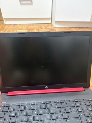 Ordenador HP Rojo