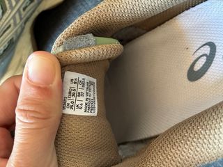 Asics Gel 39.5 Gris Verde