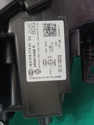 Faro Delantero Full LED Renault Captur izquierdo