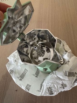 Cafetera Moka Bialetti Exclusiv Mint