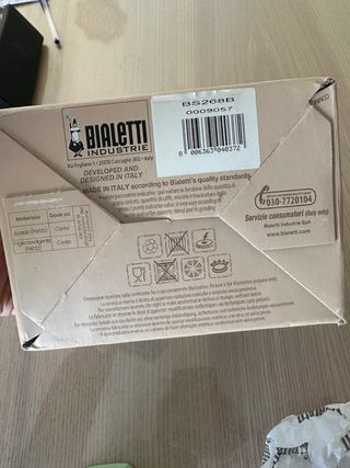 Cafetera Moka Bialetti Exclusiv Mint