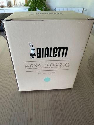 Cafetera Moka Bialetti Exclusiv Mint