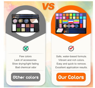 Set Trucco Bimbi 20/37 Colori Base Acqua