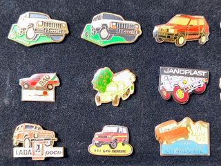 Lote Pins Coches Rally, 4x4 y Monster