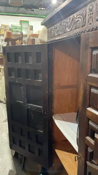 Mueble librero aparador madera de halla