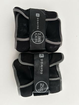 Pesas Tobilleras 2kg DOMYOS (Par)