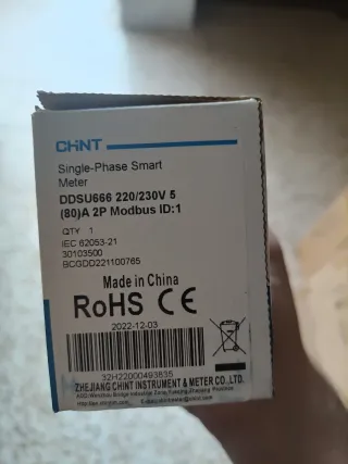Medidor de energía CHNT DDSU666