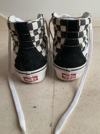 Zapatillas Vans SK8-Hi Checkerboard Mujer
