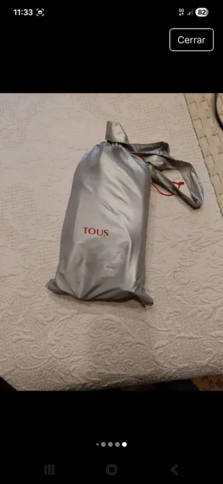 Bolso Tous Piel Marrón/Naranja