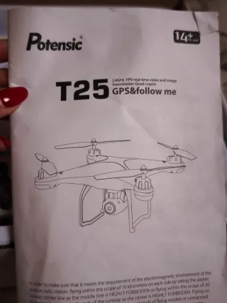 Drone Potensic T25 Bianco