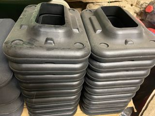 Pesas y discos para gimnasio