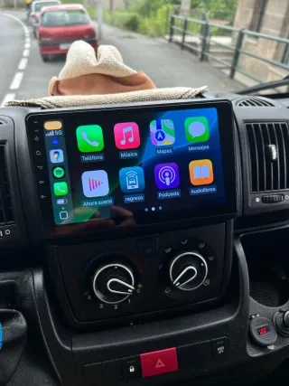 Radio Android Carplay Ducato Jumper Boxer