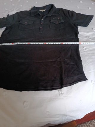 Polo Diesel Negro Hombre